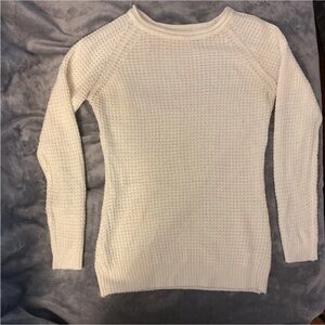 Papaya Cream Crew Neck Sweater
